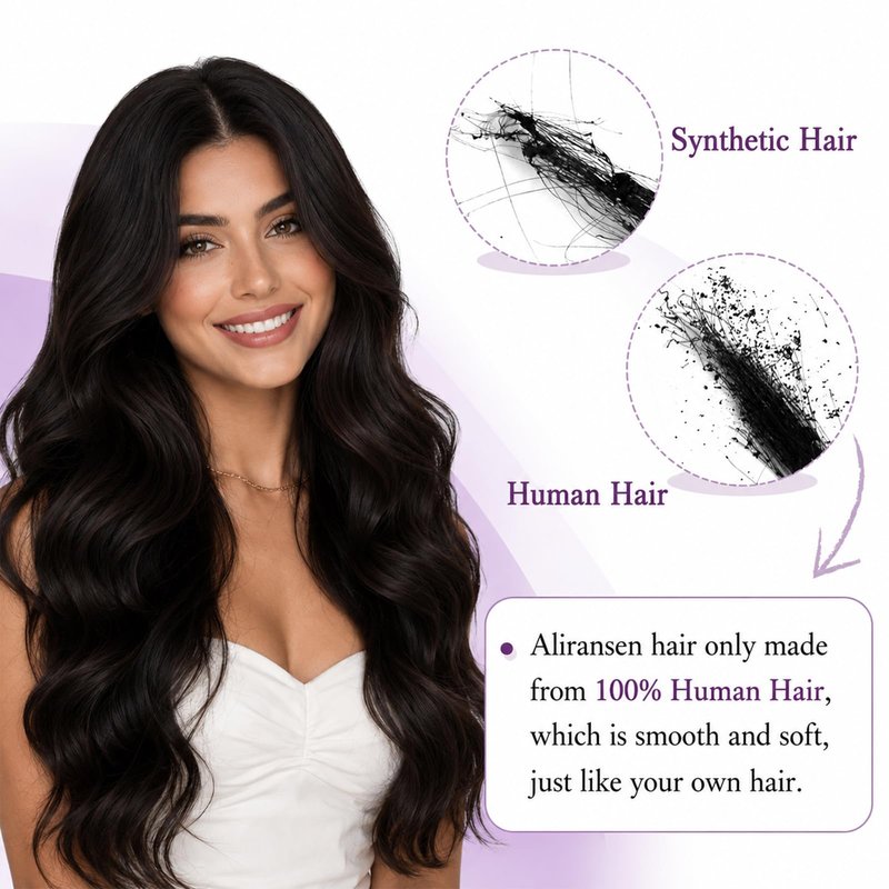 Human Hair Clip in Extensions for Women Clip in Hair Extensions Real Human Hair 7Pcs #4 Medium Brown Easy to Install Silky Straight Human Hair Clip ins 14 Inch 85g