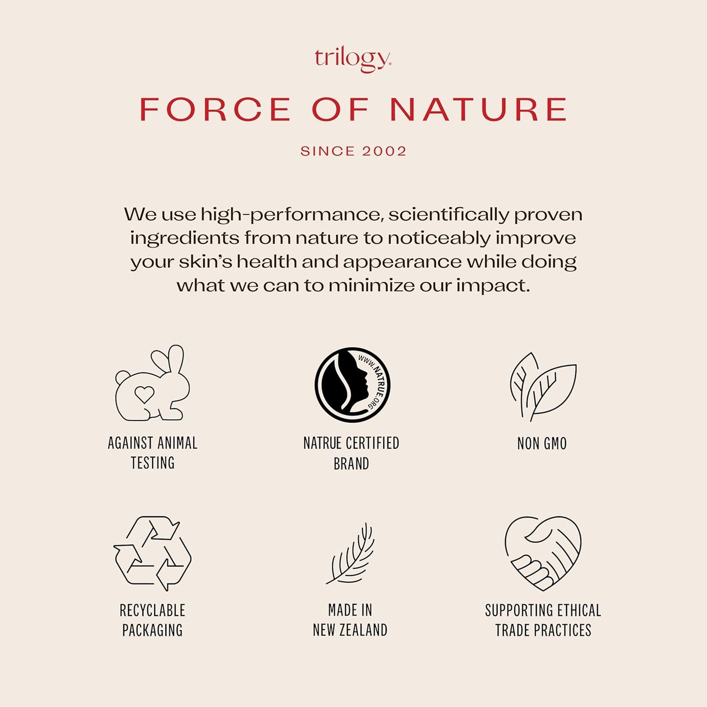 Trilogy Rosehip Cream Cleanser - Nourishing Formula with Prickly Pear | 3.38 fl oz
