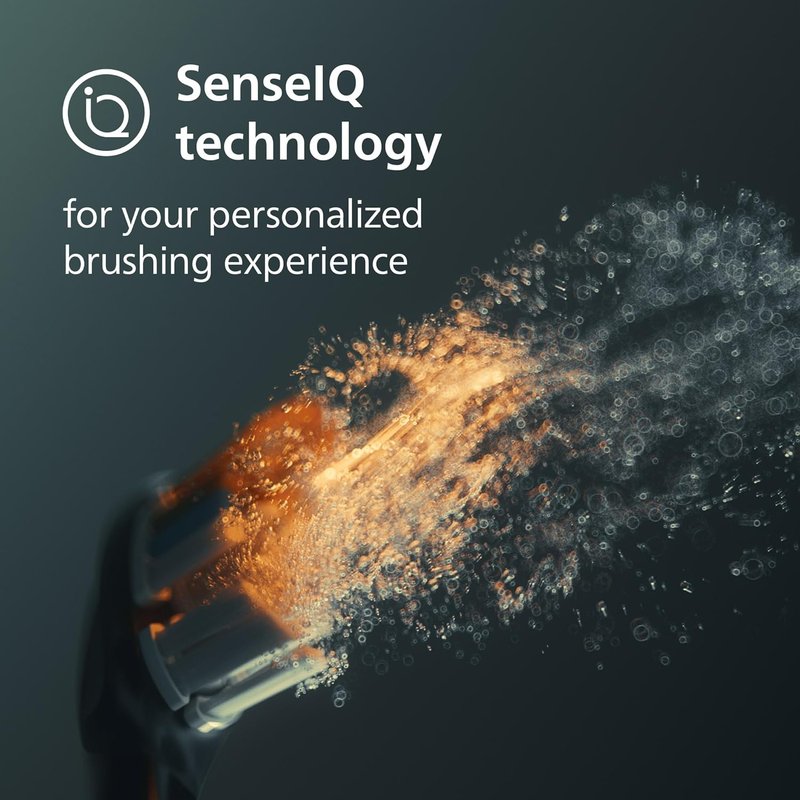 Philips Sonicare DiamondClean 9900 Prestige Electric Toothbrush - SenseIQ Tech, 5 Modes, Midnight Blue | Model HX9990/12