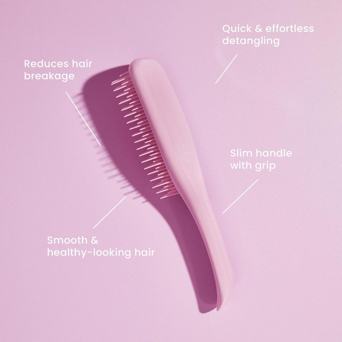Tangle Teezer Ultimate Detangler Brush for Wet & Dry Hair, Eliminates Knots & Reduces Breakage for Straight to Wavy Hair Types, Vibrant Leopard
