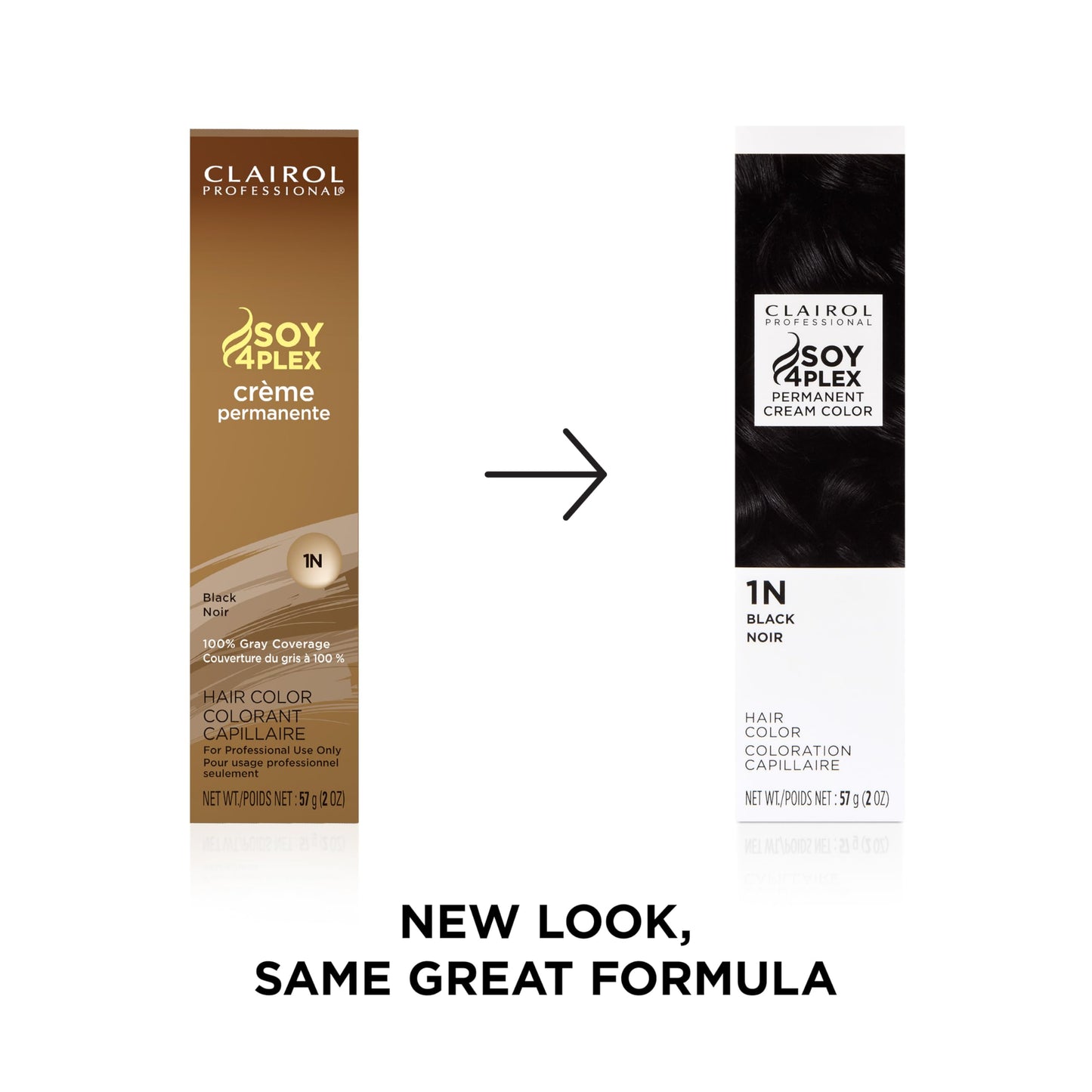 Clairol Professional Permanent Cream Hair Color | Blonde, Brown, Black, & Red-Violet Shades for 100% Gray Coverage | Deep Conditioning & Fade Resistant Results