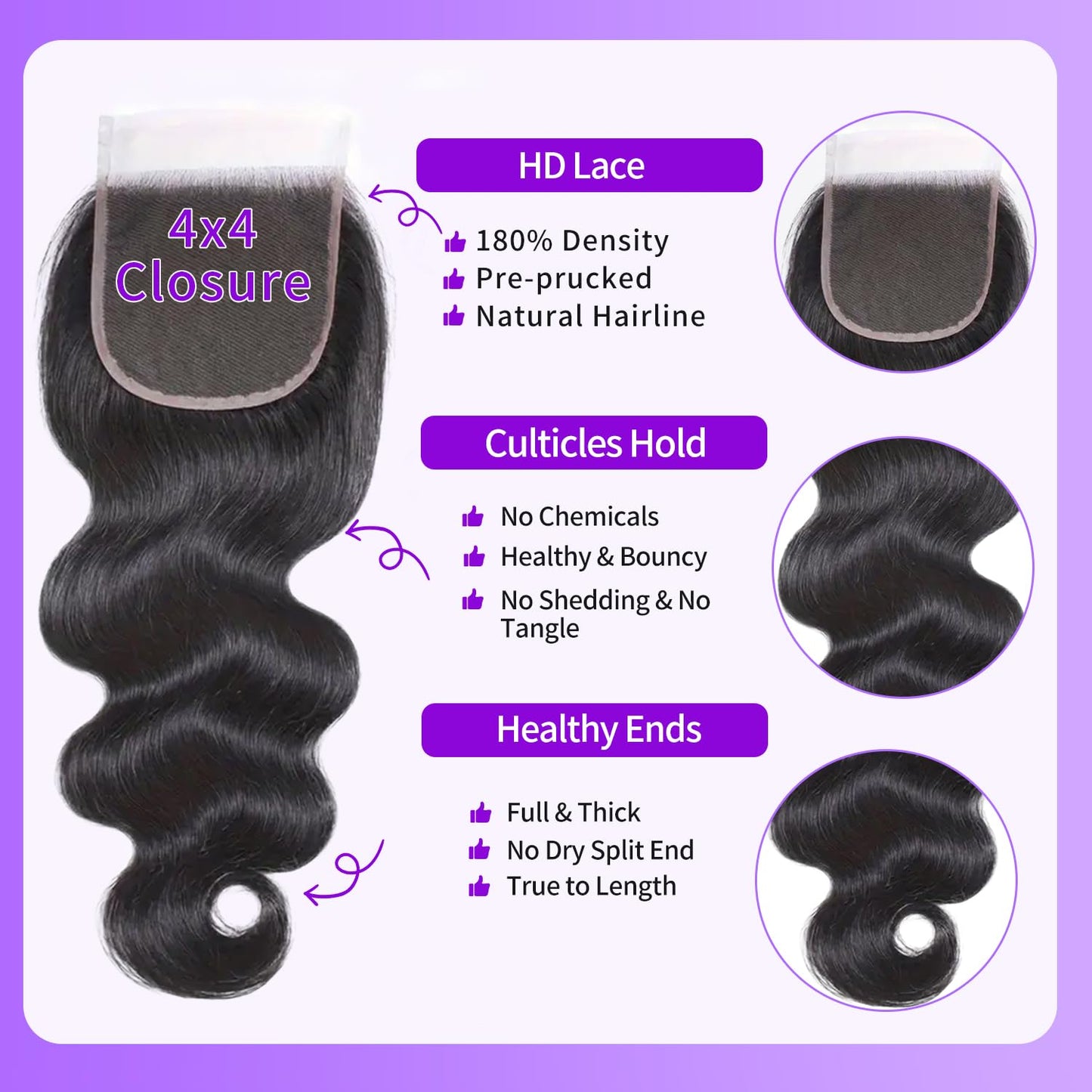 Water Wave Human Hair Bundles 18 Inch 12A Deep Curly Bundles Human Hair 100% Unprocessed Wet and Wavy Bundles Human Hair Extensions Natural Black