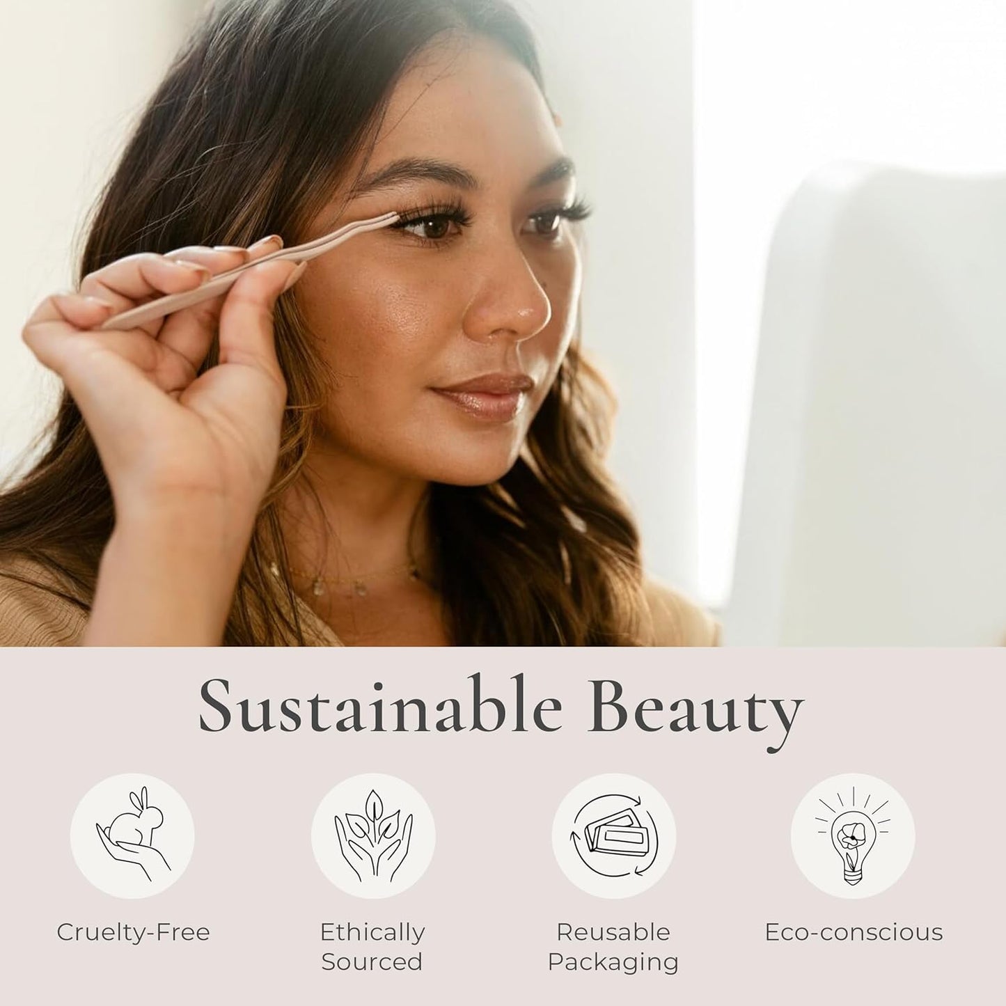 Complete Lash Kit - Iconic Lite Faux Mink Lashes with Clear Glue & Precision Applicator | All-Day Wear
