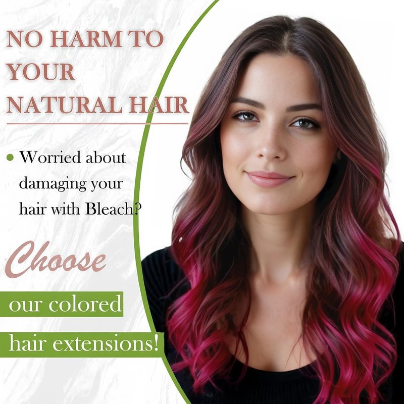 RUNATURE 22 Inch Tape in Hair Extensions Human Hair Straight Pink Hair Extensinos for Highlight Party Festival Real Human Hair Tape in Extensions Seamless Glue in Hair Can Be Styled 25g 10pcs