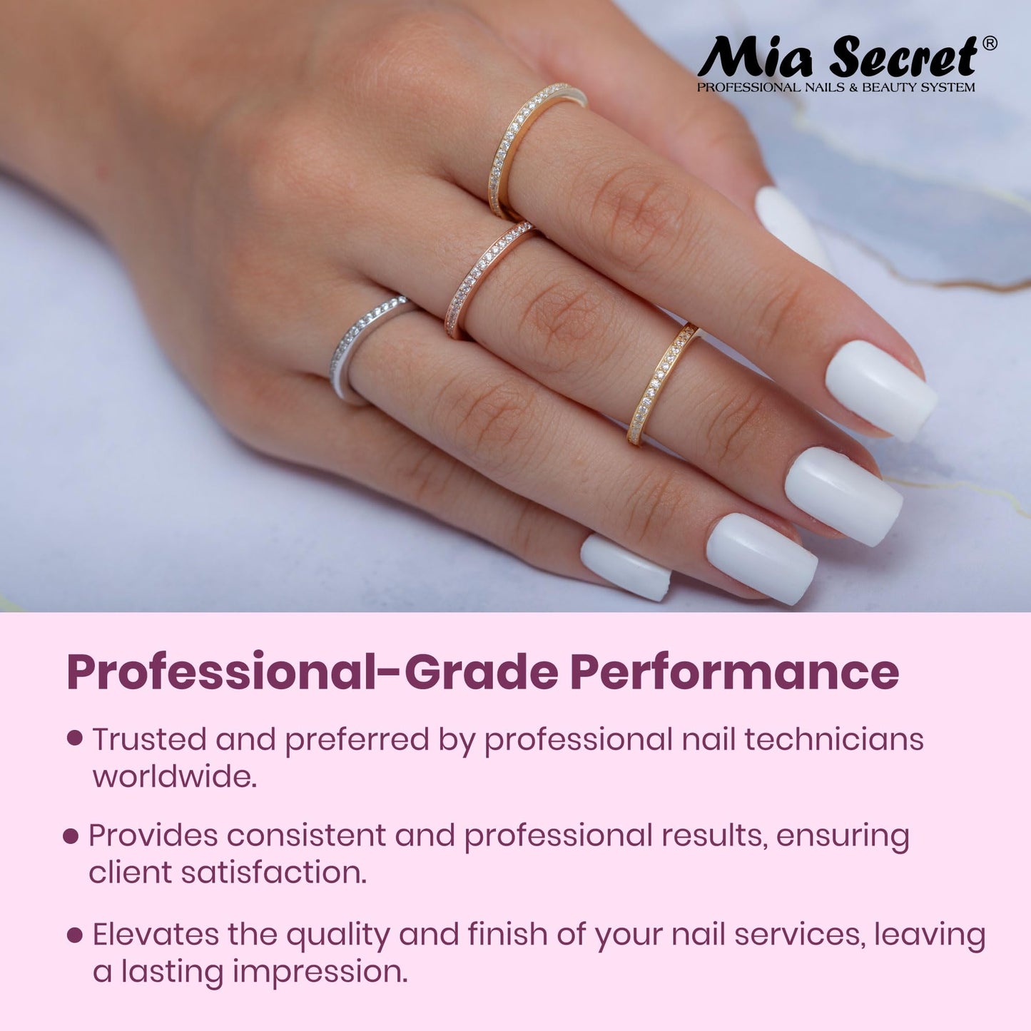 Nail Brushes with Kolinsky Squirrel Hair by Mia Secret Store
