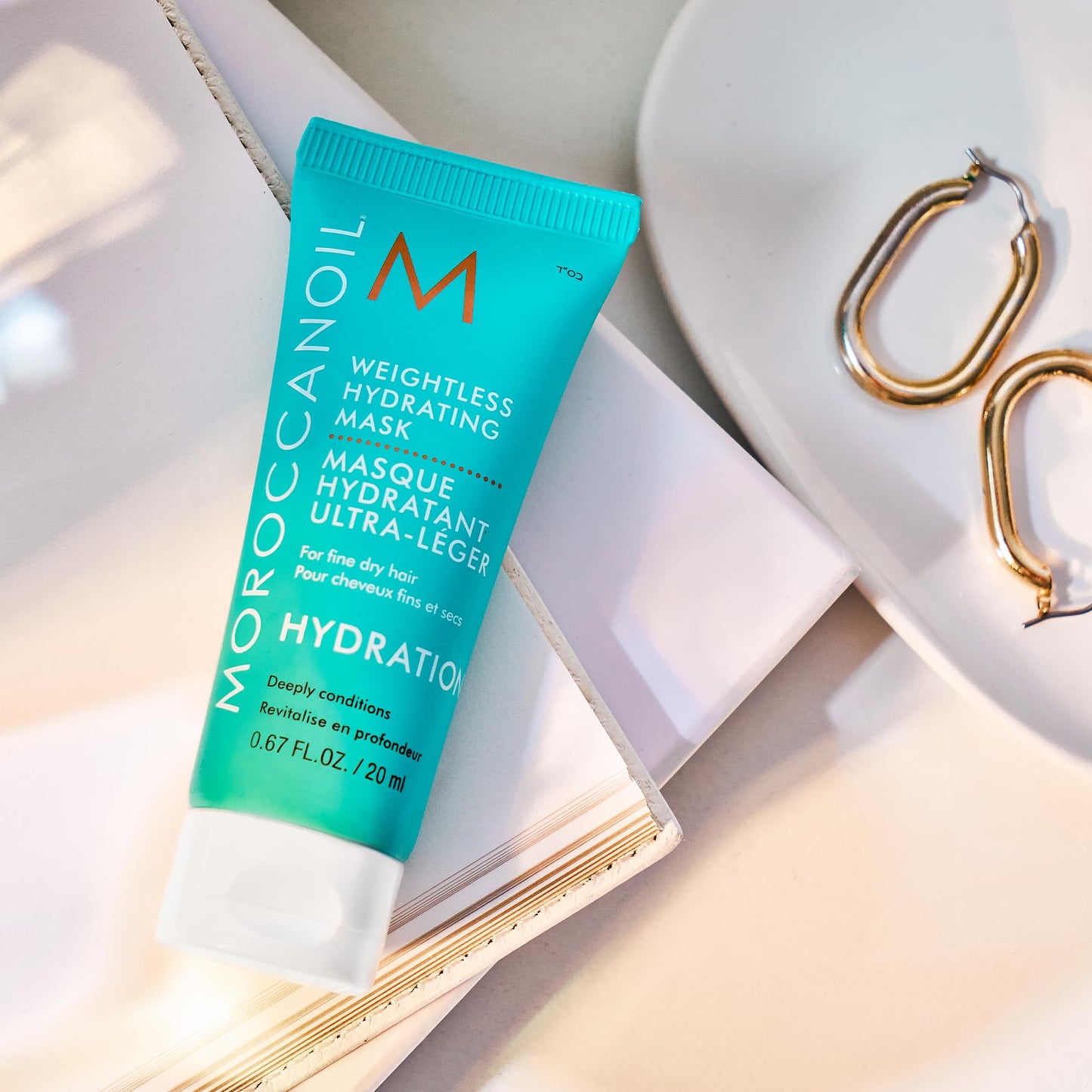 Moroccanoil Weightless Hydrating Mask, Travel Size, 2.53 Fl. Oz.