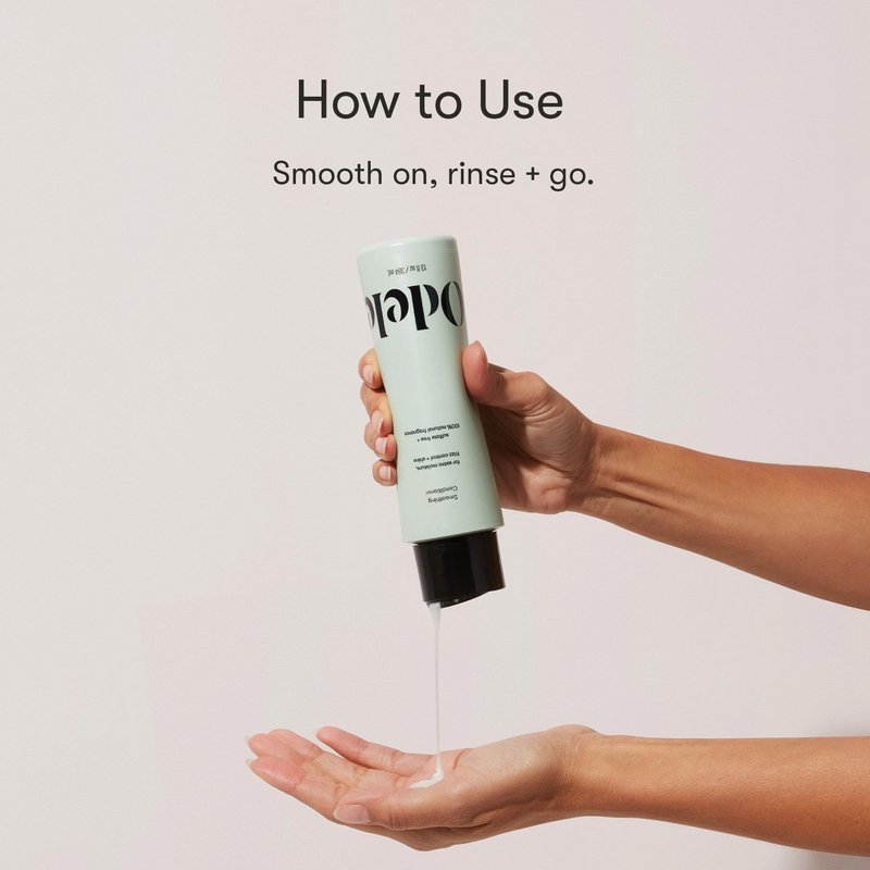 Odele Smoothing Sulfate-Free Conditioner for Extra Moisture, Frizz Control, Shine, and Straight to Curly Hair Types, 32 Fl Oz