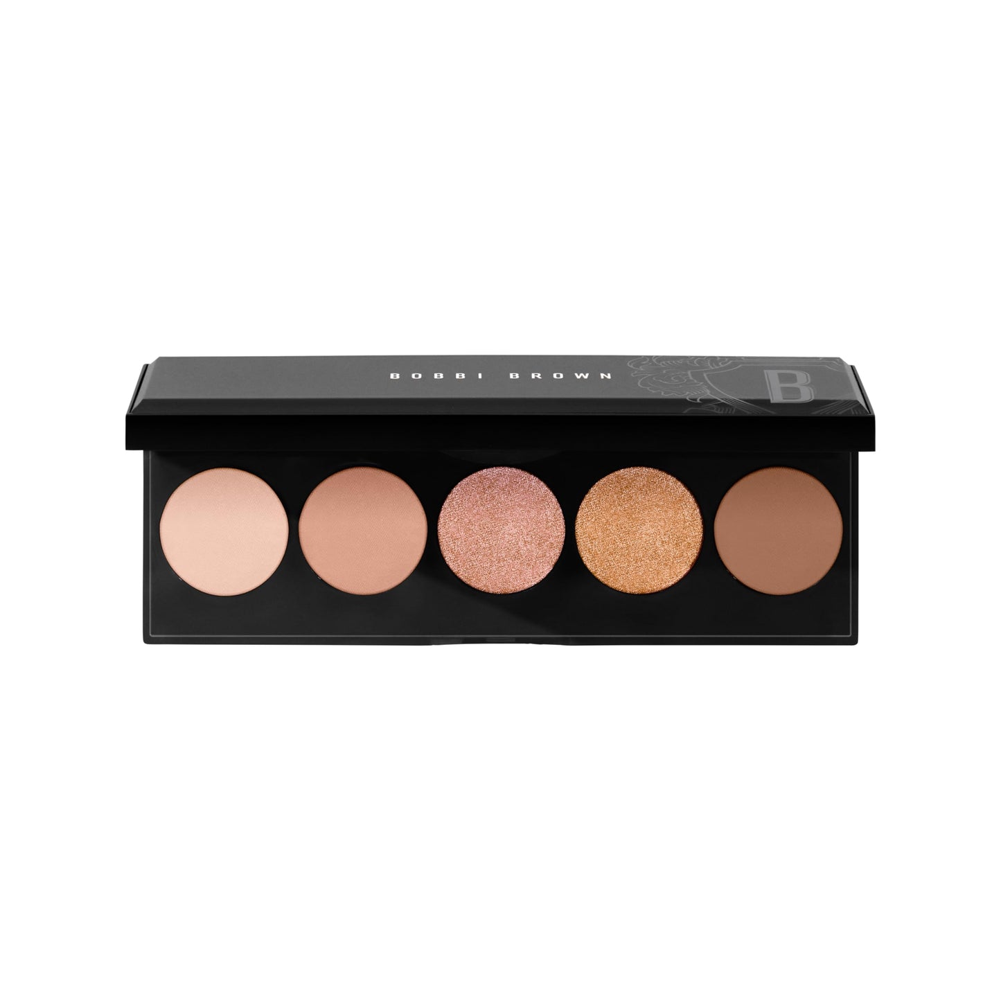 Bobbi Brown All Nudes Eyeshadow Palette | Matte & Metallic Neutral Eyeshadow Palette, 0.04 Ounce, Peachy Nudes
