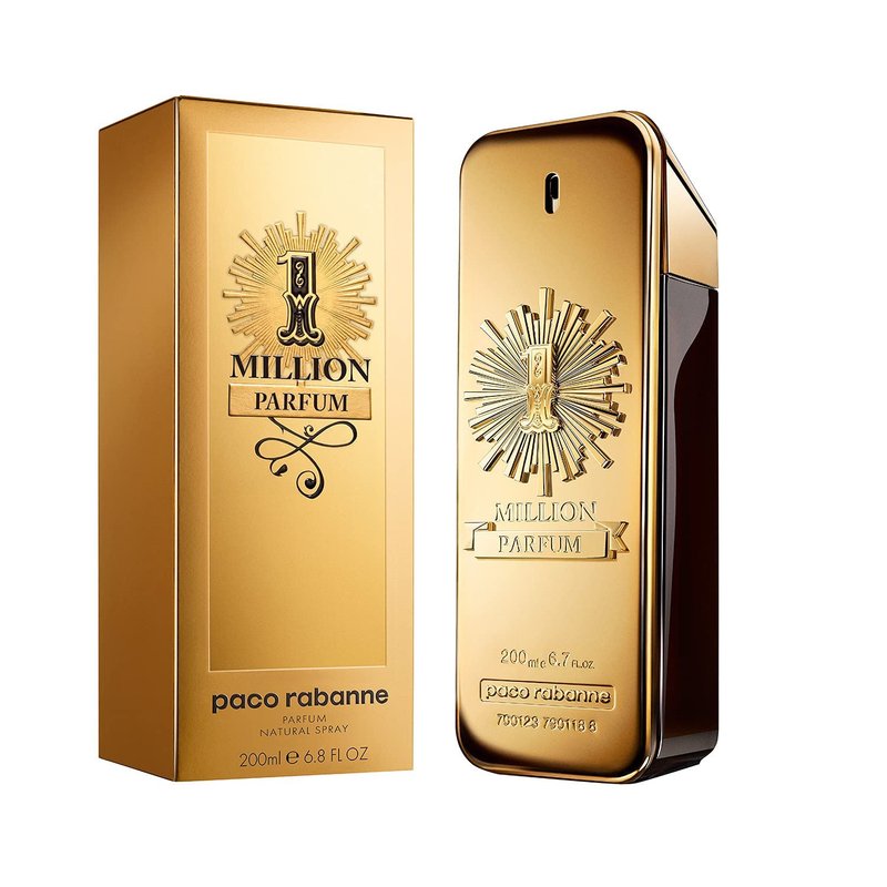 paco rabanne 1 Million for Men Parfum Spray, Warm Spicy, 6.8 Oz