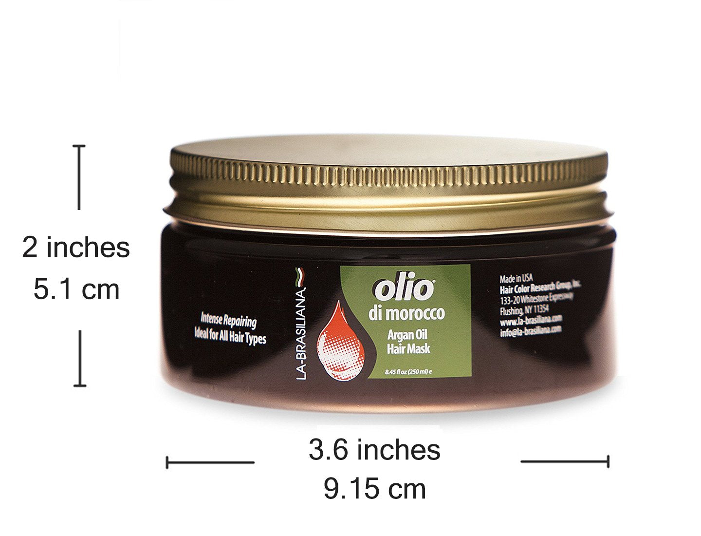Argan Oil Hair Mask - Deep Conditioning Treatment for Soft, Healthy Hair | 8.45 fl. oz.