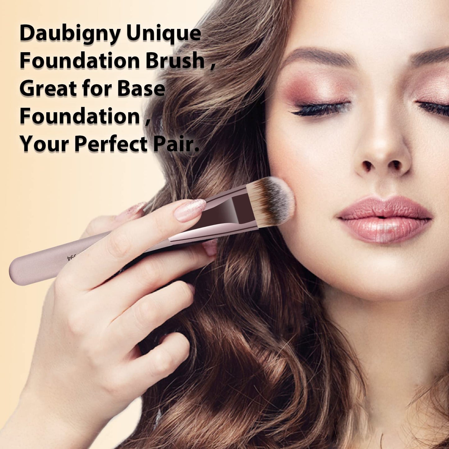 Daubigny Pro Makeup Brushes And Flawless Foundation Brush