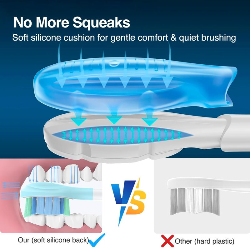 Philips Sonicare Replacement Toothbrush Heads - C3 Electric Brush Heads | 10-Pack Compatible with Sonicare 4100