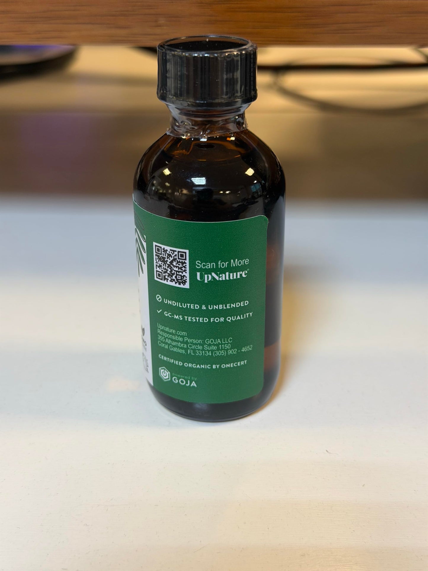 UpNature Tea Tree Oil - 100% Pure USDA Certified Organic Tea Tree Essential Oils for Skin, Hair, Toenail, Body and Scalp (2oz)