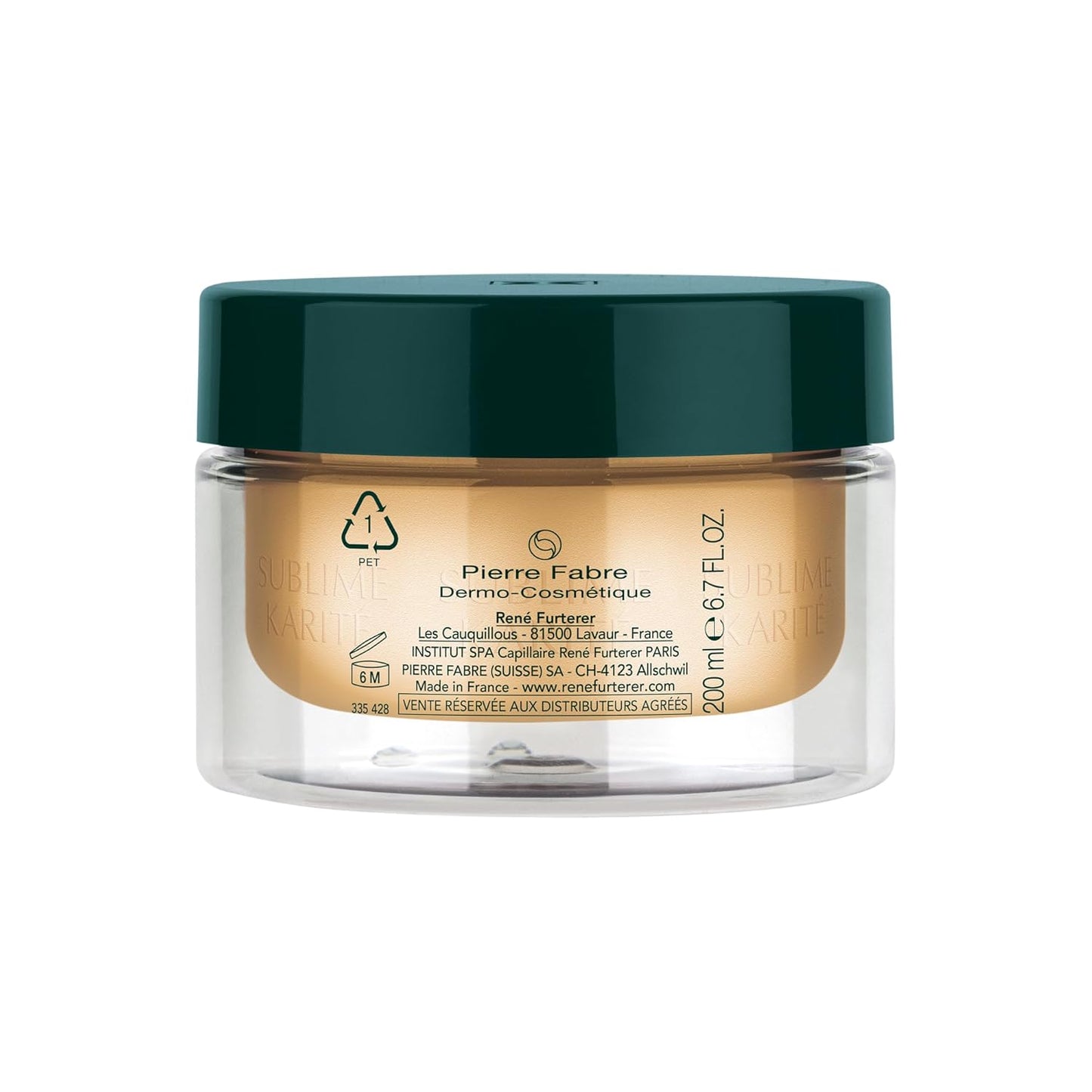 Rene Furterer Sublime Karité Moisturizing Mask | Shea Butter & Ylang-Ylang Oil for Smooth Hair