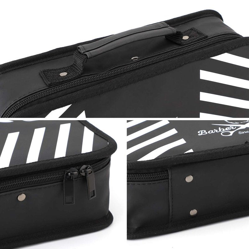 Segbeauty Barber Carrying Case - Professional Hair Styling Tool Bag for Clippers & Scissors | 11.8 x 8.5 in