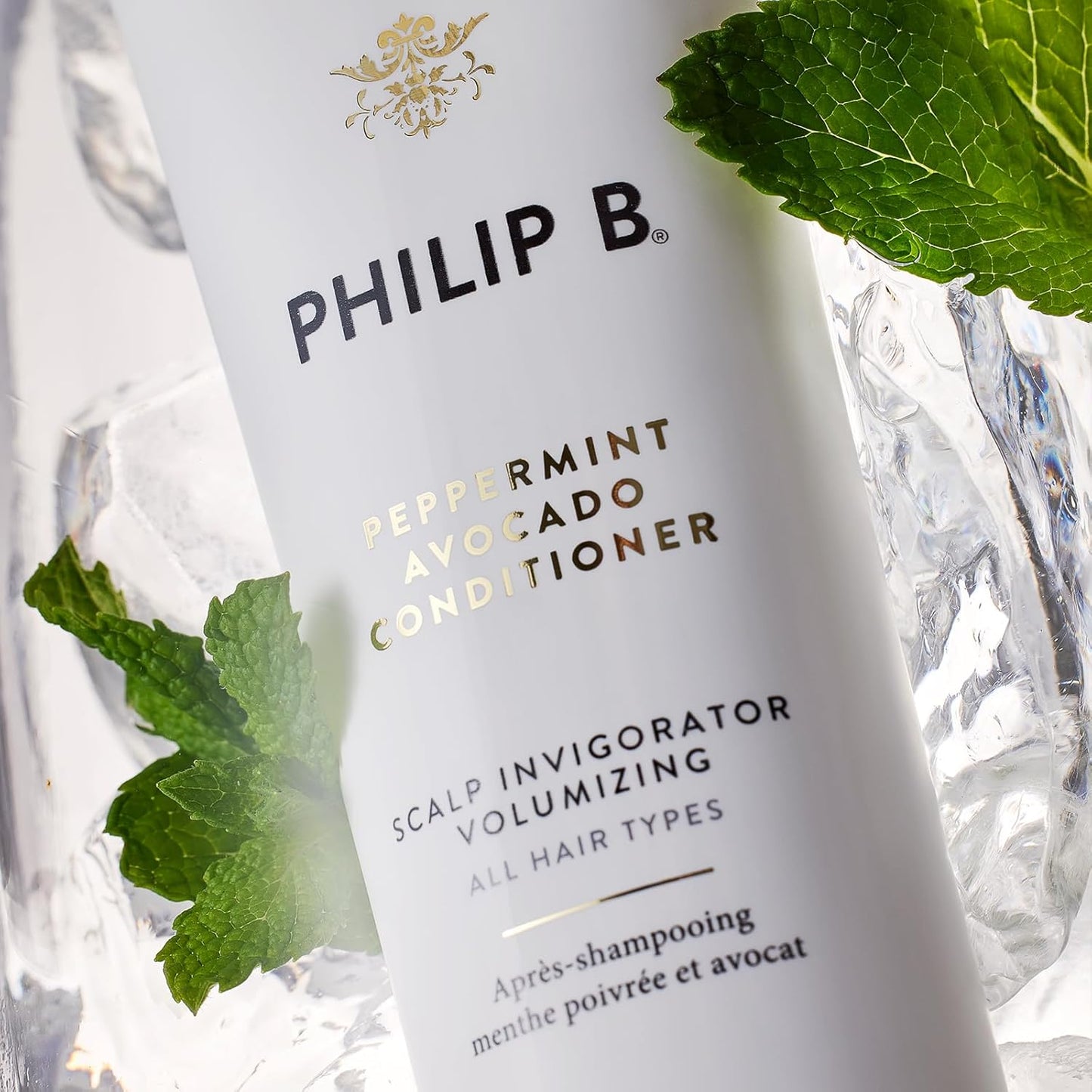 Philip B Peppermint Avocado Conditioner - Volumizing Hair Care with Peppermint & Eucalyptus | 2 fl. oz. (60 ml)