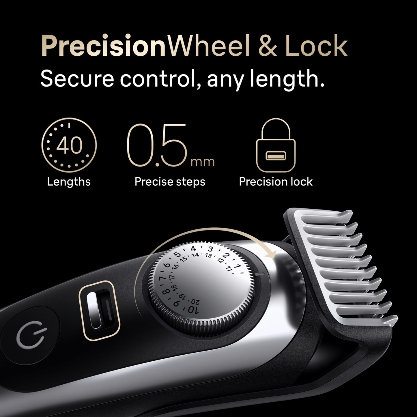 Braun All-in-One Series 9 Beard and Body Trimmer, AIO 9535 for Men with Gillette Labs Razor, Cordless Grooming System with Precision Length Control, Rechargeable Electric Facial Hair Tool