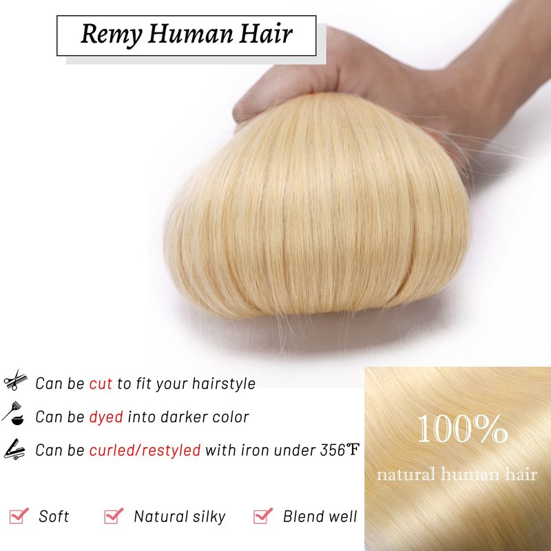 S-noilite One Piece Clip in Human Hair Extensions 5 Clips 3/4 Full Head Clip on Remy Hair Extension For Women Lighter One-Piece Design 16Inch 45g Dark Blonde