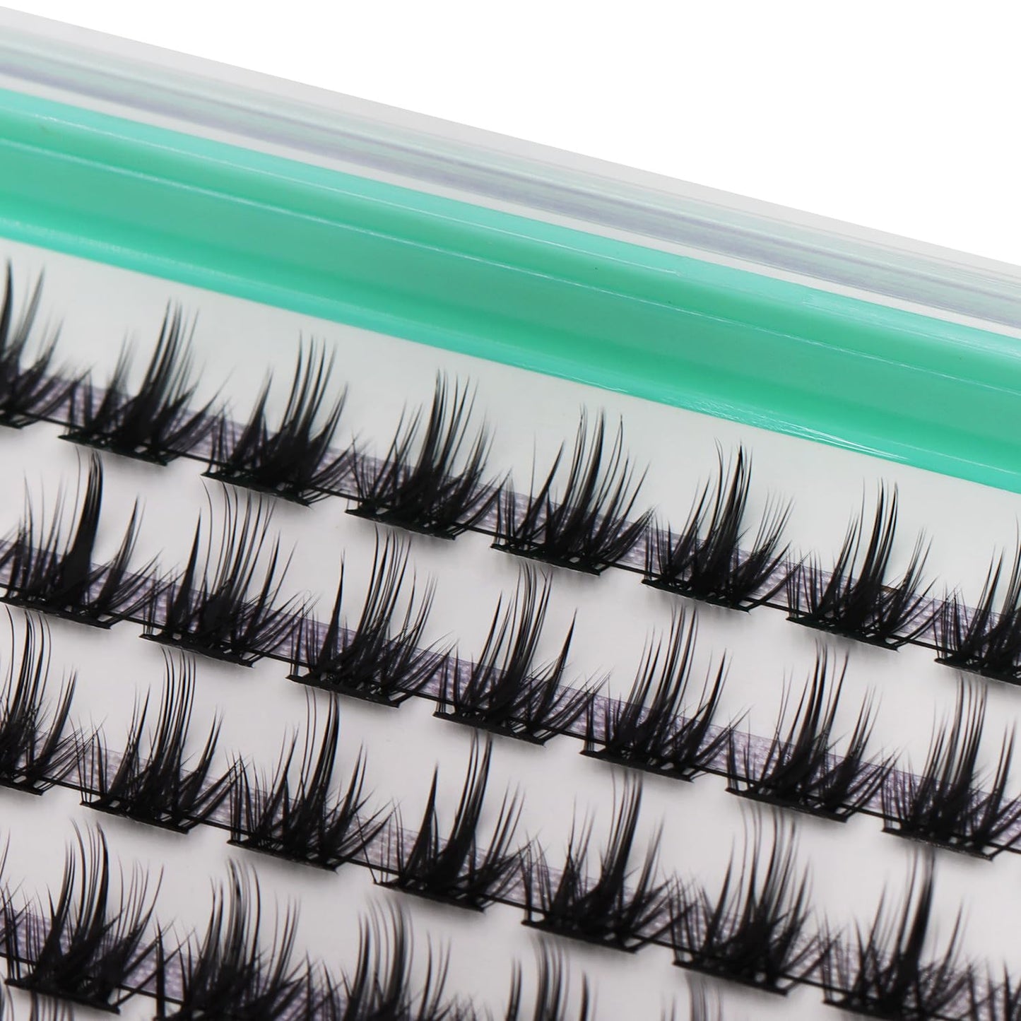 Bodermincer XXXL Tray 336PCS D Curl Cluster Lashes 10-12-14-16mm Mixed Length DIY Eyelashes Extension at Home (M01+M02 Mixed Length D Curl)