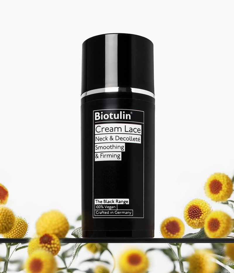 Biotulin – Cream Lace 100ml – Anti-Aging Cream for Body and Neck with Vegan Amino Acids – Lotion for a Wrinkle-Free Décolleté