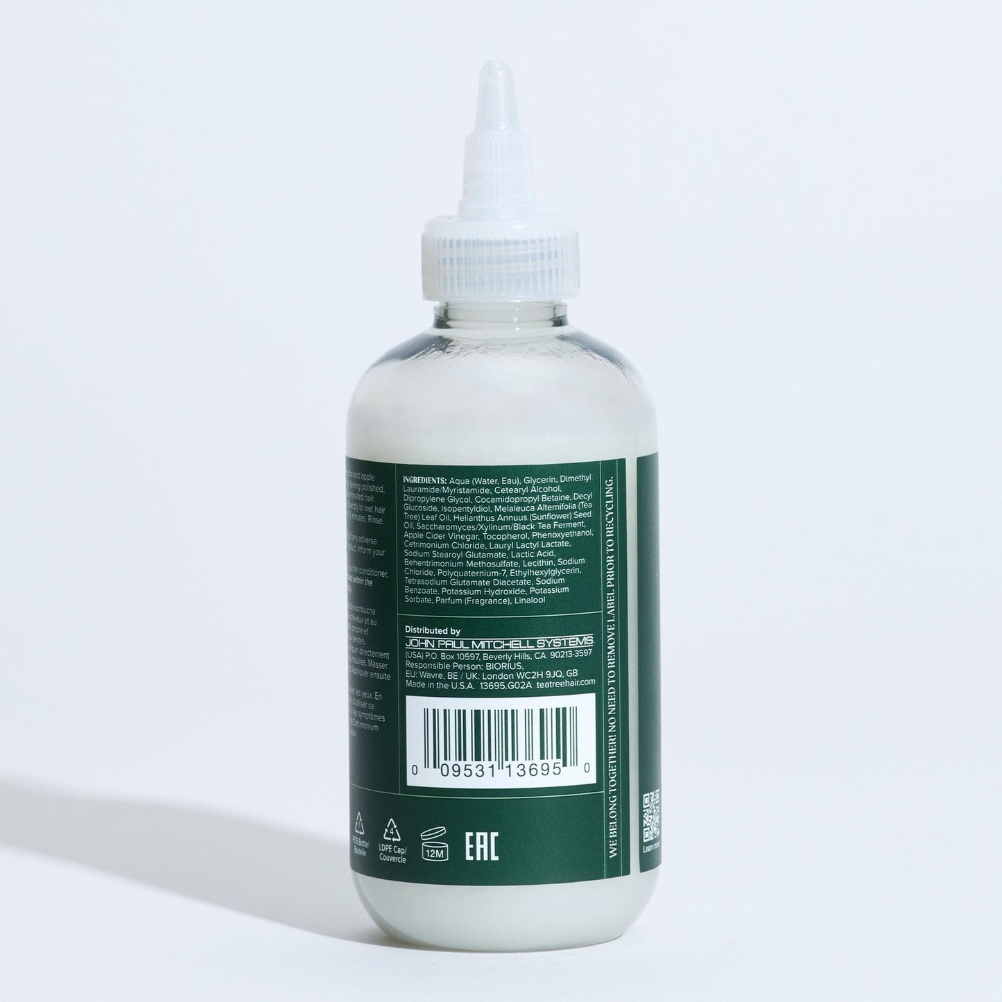 Tea Tree Special Detox Kombucha Rinse, Removes Buildup, Adds Shine, For All Hair Types