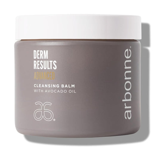 Arbonne DermResults Advanced Cleansing Balm with Avocado Oil Gentle Makeup Remover Balm for Face – Waterproof Makeup Remover – Moisturizing Cleanser for All Skin Types – 3.1 oz (90 g)