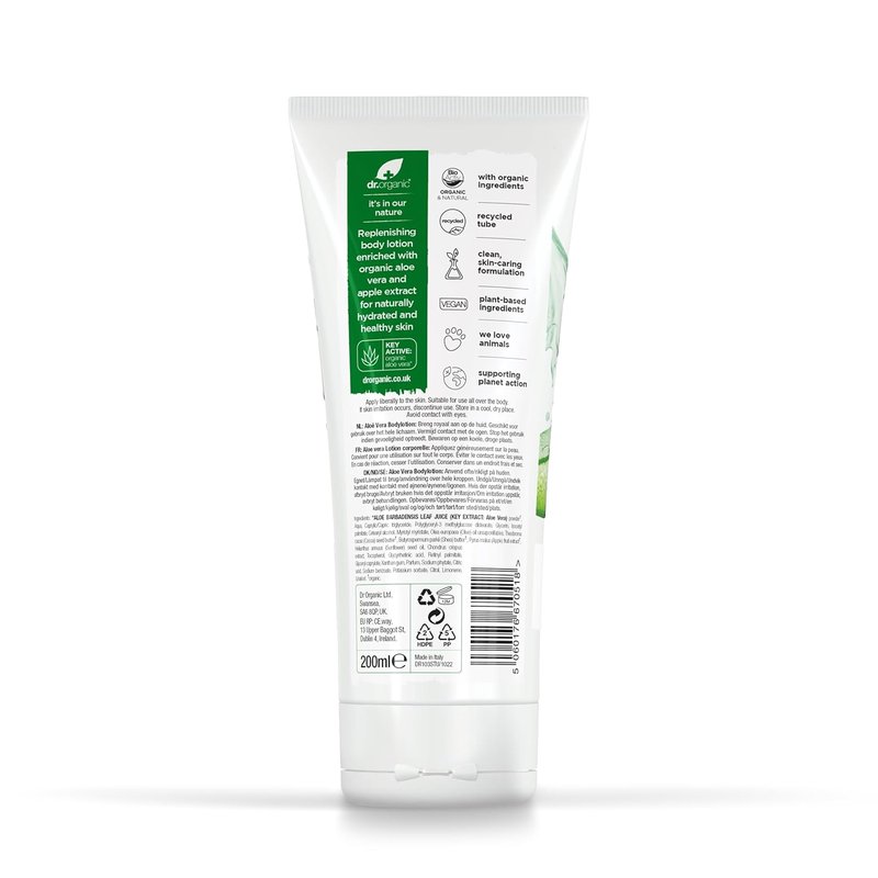 Organic Aloe Vera Skin Lotion - Hydrating & Soothing Moisturizer | 6.8 fl. oz.