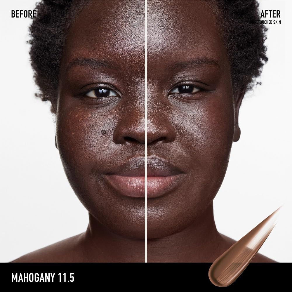 bareMinerals Complexion Rescue Tinted Moisturizer for Face with SPF 30, Full Size, Mahogany 11.5, Vegan, Cruelty-Free & Dermatologist-Tested