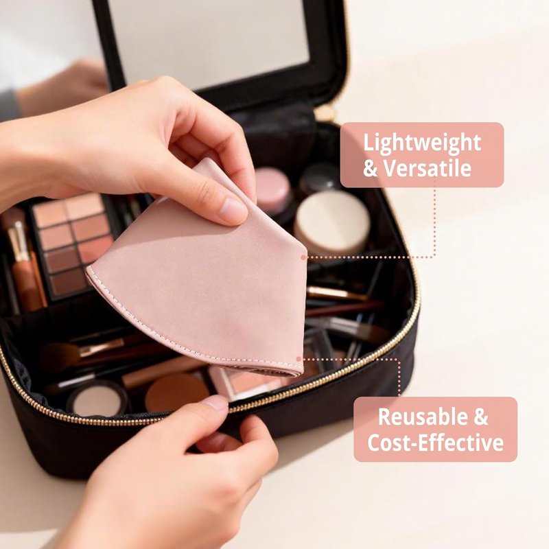 Reusable Makeup Collar Protector Set - Hair Protection Hood for Easy Makeup Application | 2-Pack
