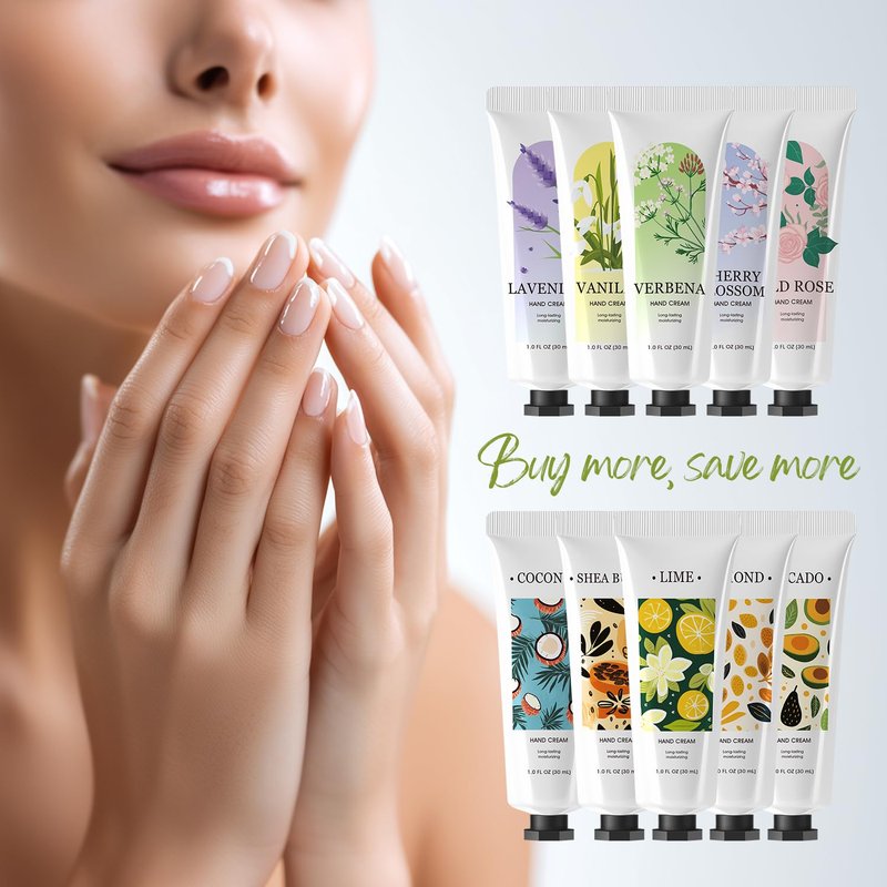 Green Canyon Spa Hand Lotion - Mini Travel Size Creams | 50 Pack Bachelorette Party Favors & Gifts for Women