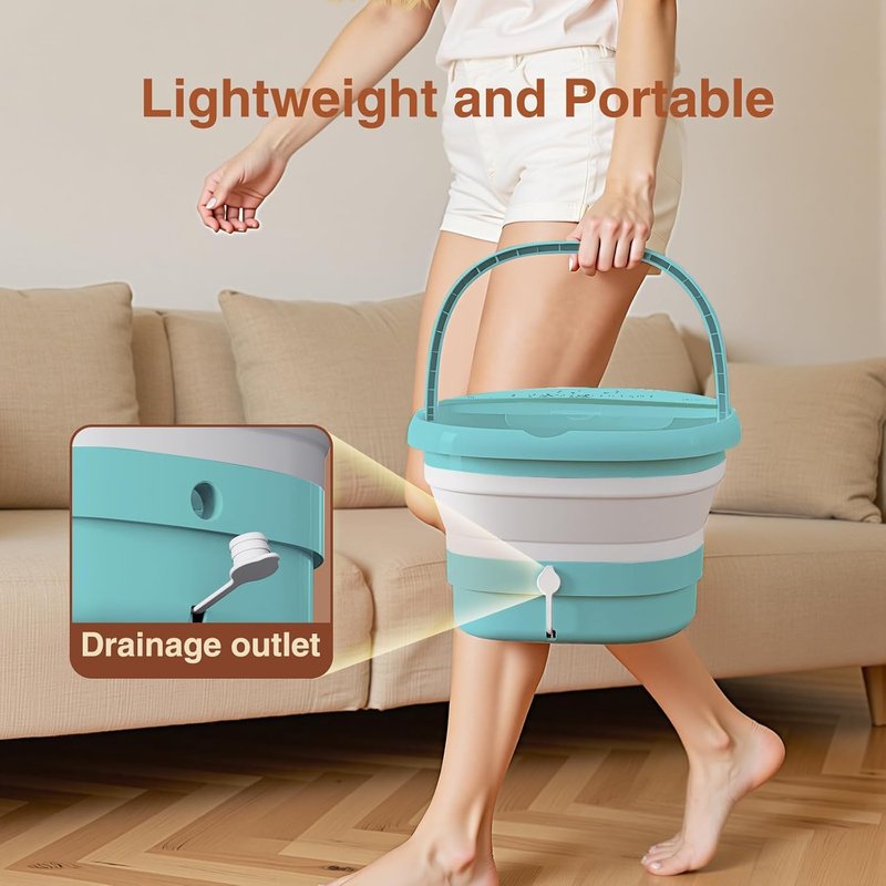 torktak Pedicure Foot Spa with Bubble and Heat,Collapsible Foot Soaking Tub with Remote Control,Pedicure Tools for Feet,Foot Bath Soak Tub Gift for Women/Men,Mom/Dad