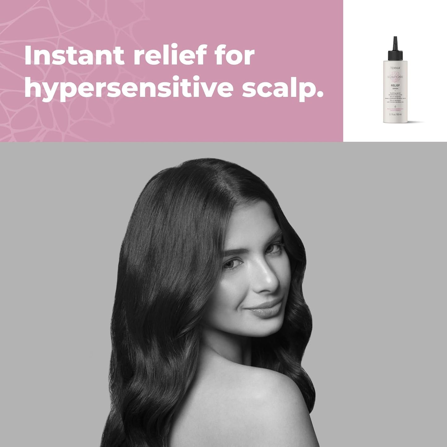Lakmé Teknia Scalp Care Relief Serum - Soothing Dry Scalp Treatment | 5.1 Fl Oz