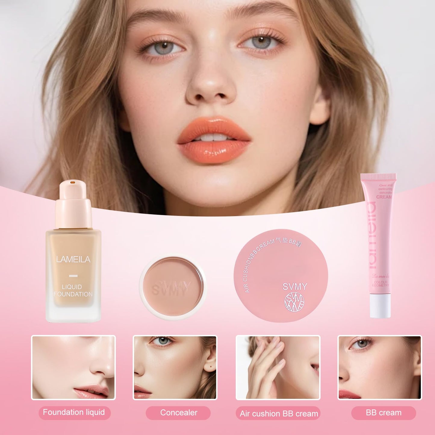 Fynqwor Makeup Kit,Makeup Set,25Pieces All in One Makeup Kit for Women and Teens,Makeup sets for Women Full Kit,make up kits for teens,Travel Friendly Makeup Gift Set