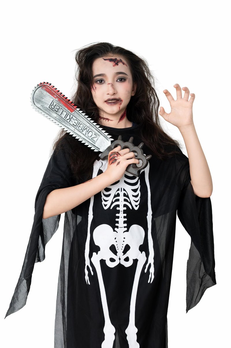 Halloween Tattoos,Halloween bloody saw toy,9 Sheets Bloody Handprint Footprint Wall Decal Floor Clings,15 Sheets Body Face Scar Realistic Temporary bloody Tattoos Stickers,skeleton costume