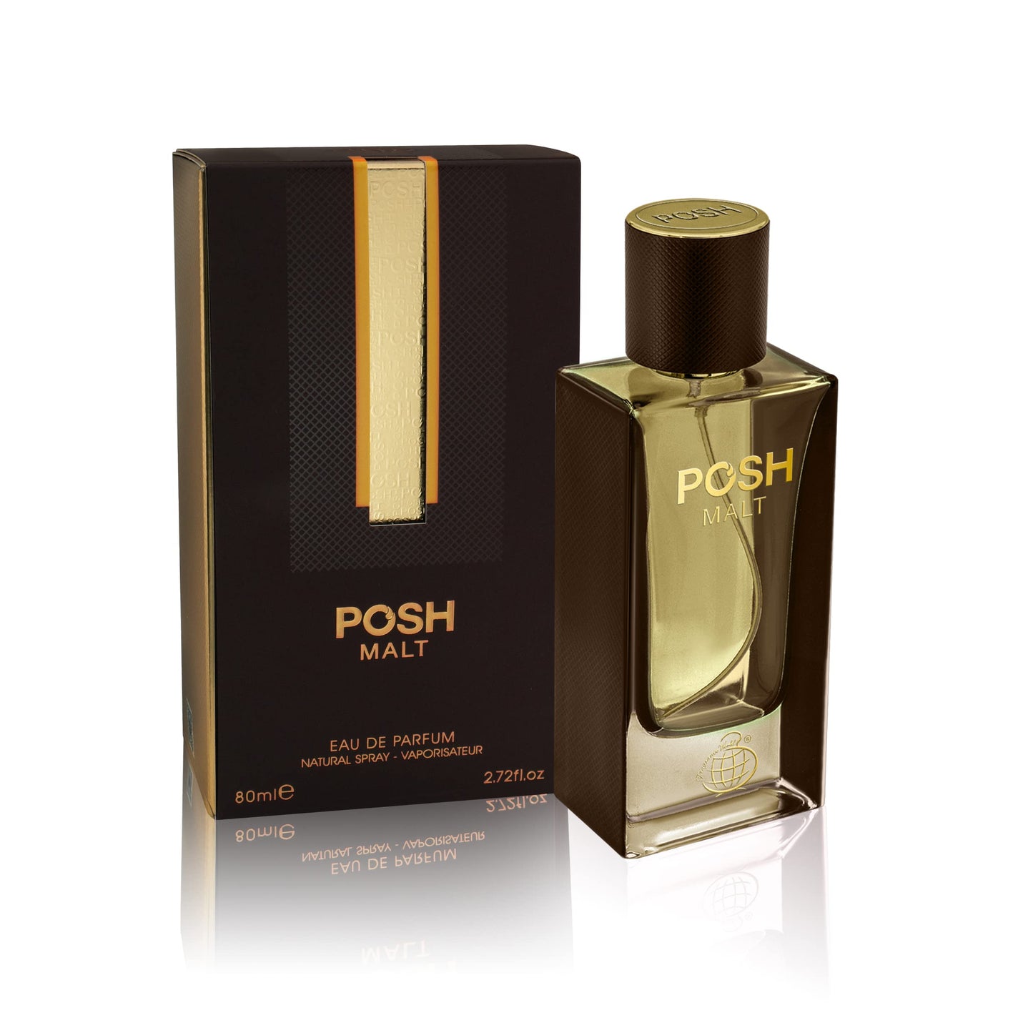 Fragrance World – Posh Malt Edp 80ml Unisex perfume | Aromatic Signature Note Perfumes For Men & Women Exclusive I Luxury Niche Perfume Made in UAE