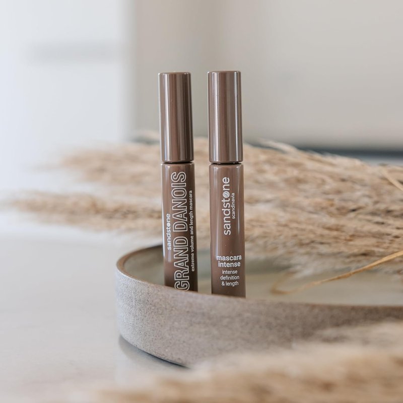Scandinavia Hypoallergenic Mascara for Sensitive Eyes - Black | Smudge-Proof, Sweat-Resistant, Vegan
