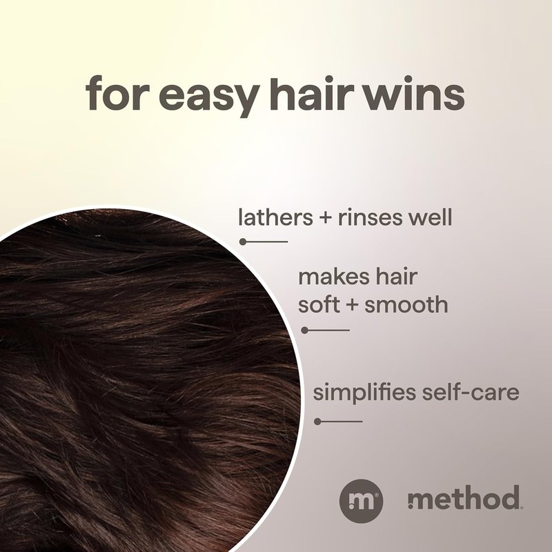 Method Men 2-in-1 Shampoo and Conditioner | Cedar + Cypress - Cleans & Conditions with Argan & Jojoba Oil - 14 oz