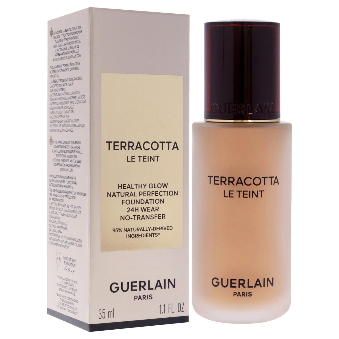 Terracotta Le Teint Foundation - 4N Neutral by Guerlain for Women - 1 oz Foundation
