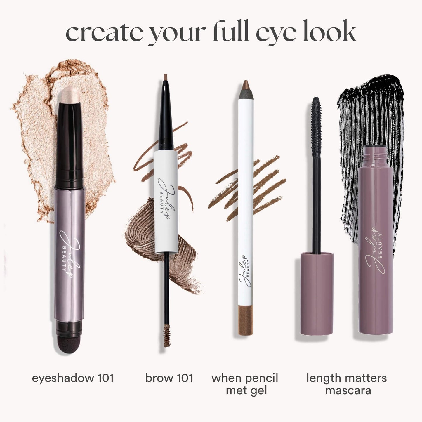 Julep Eyeshadow 101 Cream-to-Powder Waterproof Eyeshadow Stick – Putty Matte – Long-Lasting, Buildable, Crease-Proof, Cruelty Free, Matte Finish with Built-In Smudger