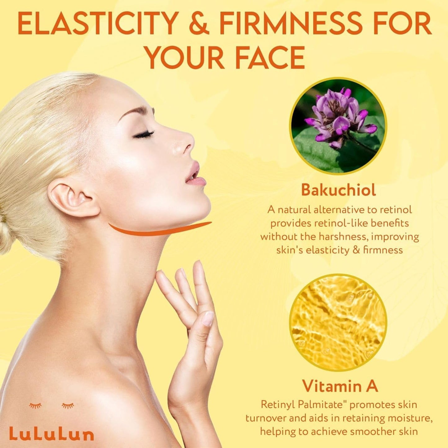 Lululun Vitamin C Face Mask for Women & Men with 7 Herbs & 7 Vitamins, Hydrating Sheet Mask for Face Pore Firming & Clear Skin, Daily Face Masks Skincare, Japanese Face Mask Sheets HYDRA V 28EA