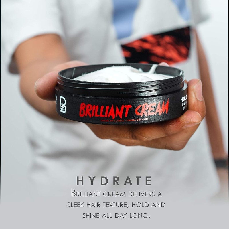 L3 Level 3 Brilliant Cream - Improves Texture and Shine - Delivers a Natural Look and Hydrates Hair (4 Pack)