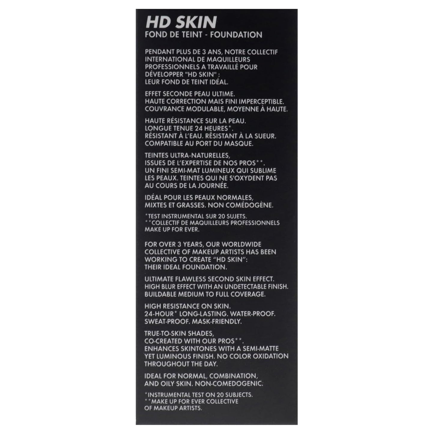 Make Up For Ever HD Skin Foundation - Undetectable, Long-Lasting Coverage | 1Y16 Warm Beige - 1.01 oz