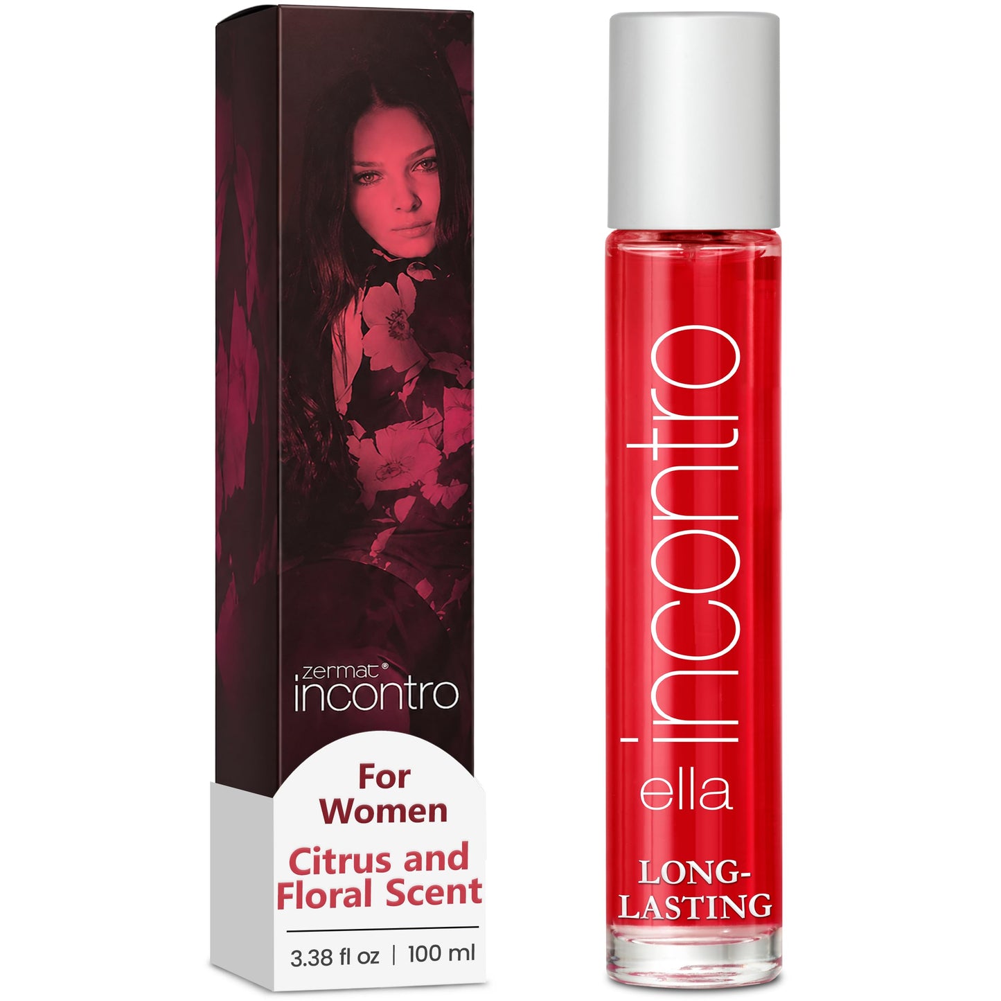 Zermat Incontro Fragrance for Her - Sensual Warm Floral Scent for Passionate Women