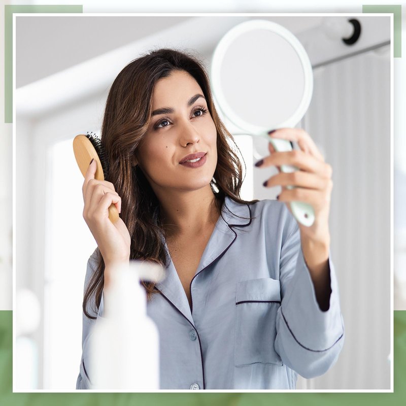 Tessco for you 12 Pcs Mini Hair Brush Bulk Mini Boar Bristle Hair Brush Wooden Paddle Travel Hairbrush DIY Gifts for Wedding Christmas Women Men Long Short Wet Dry Scalp Massage Anti Static