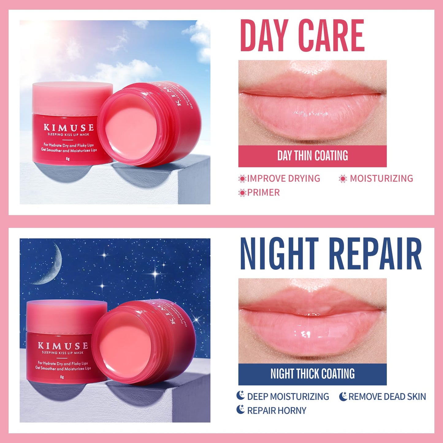 KIMUSE Overnight Lip Sleeping Mask Treatment