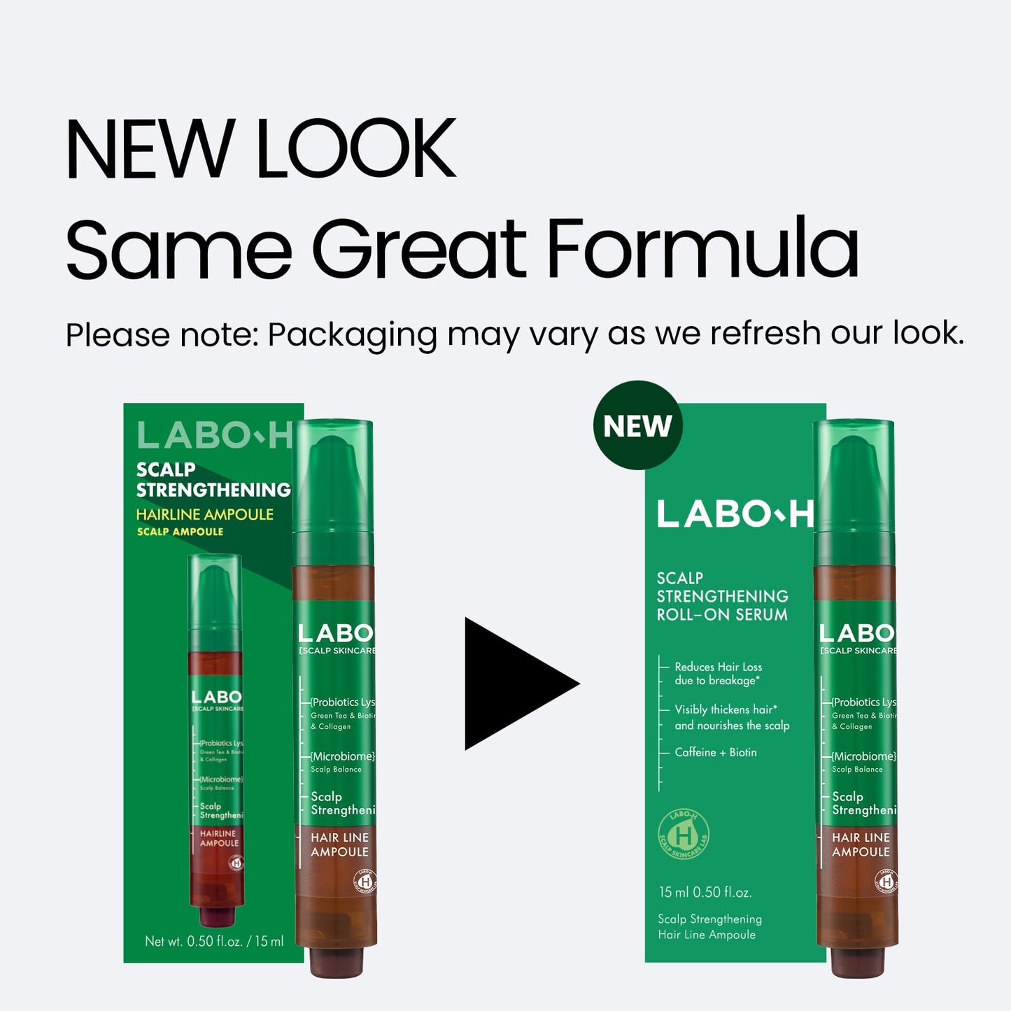 LABO.H Scalp Strengthening Spray - Korean Scalp Reviatlizing Serum for Hair Growth & Anti-Loss | Vegan| Instant Cooling & Soothing with Rosemary and Peppermint Oil | Thicker-Looking Hair, 3.38 Fl oz.