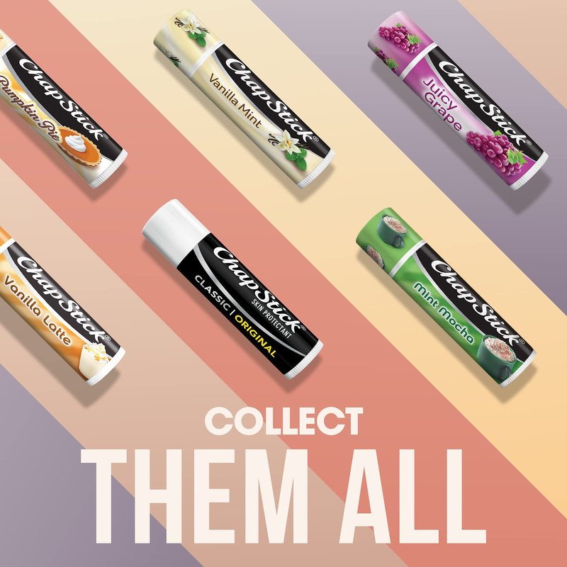 ChapStick Bulk Lip Balm, Classic Original 24-Count – Lip Moisturizer for Dry Lips, 0.15 Ea