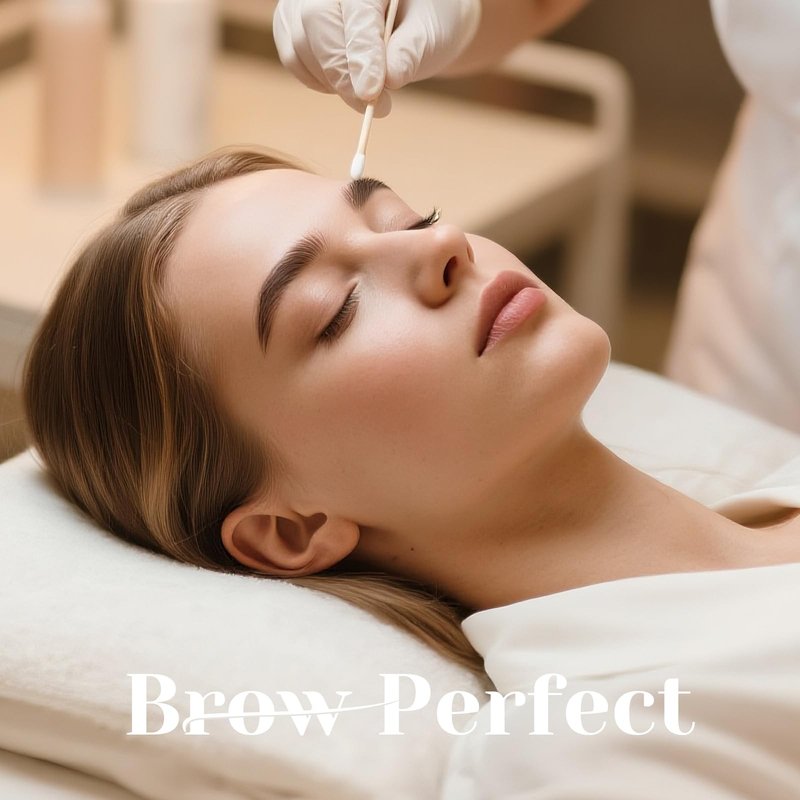 PERMANIA Brow Lamination Kit, Tube Design Instant Perm for Fuller & Thicker Eyebrows Salon Result lasts 4 weeks