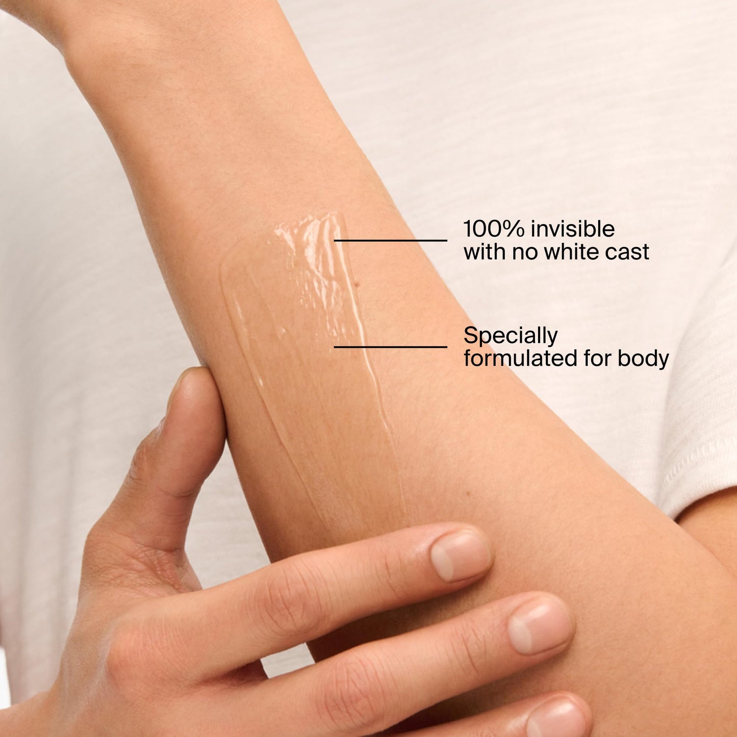Supergoop! Unseen Sunscreen Body SPF 40 - Clear & Invisible Sun Protection - 3.4 fl oz - Weightless & Scentless - Water & Sweat Resistant - For All Skin Types