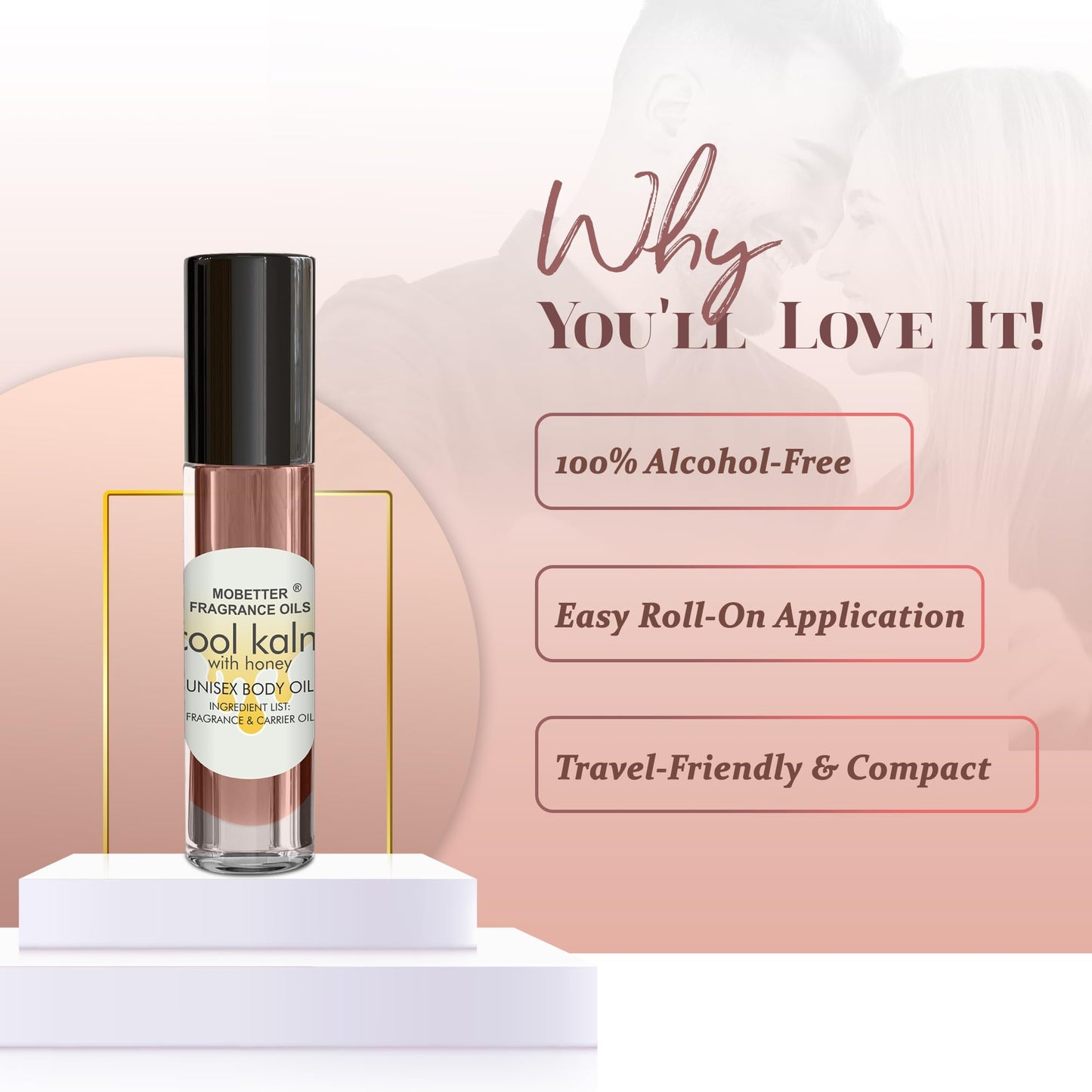 MOBETTER FRAGRANCE OILS Cool Kalm with Honey Fragrace Body Oil for Unisex